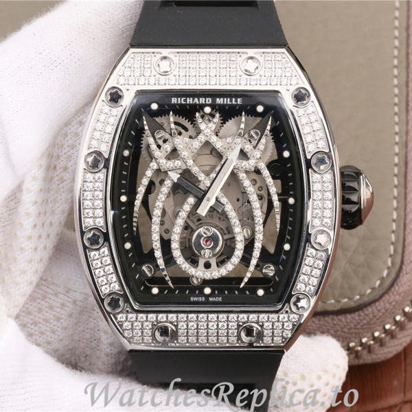 Richard Mille Replica RM19-01 Rubber strap 50MM - WatchesReplica.is
