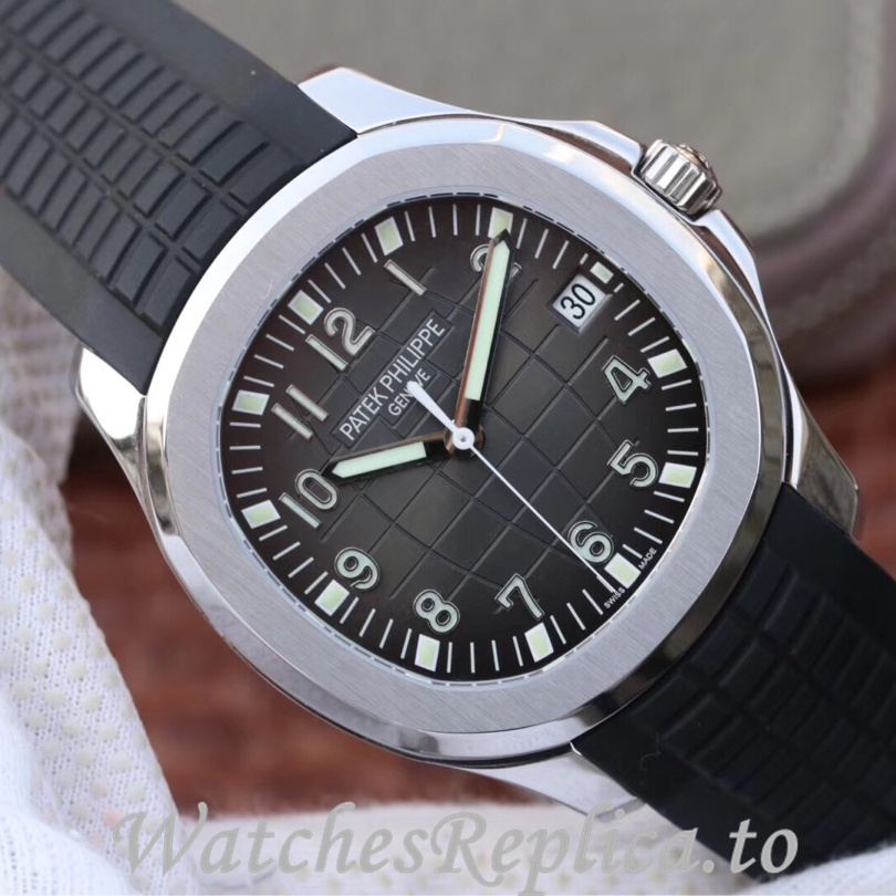 Patek Philippe Replica Aquanaut Rubber strap 40MM - WatchesReplica.is