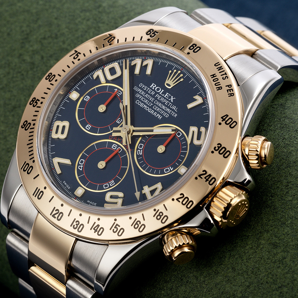 Rolex Daytona Blue Dial 116523 - WatchesReplica.is