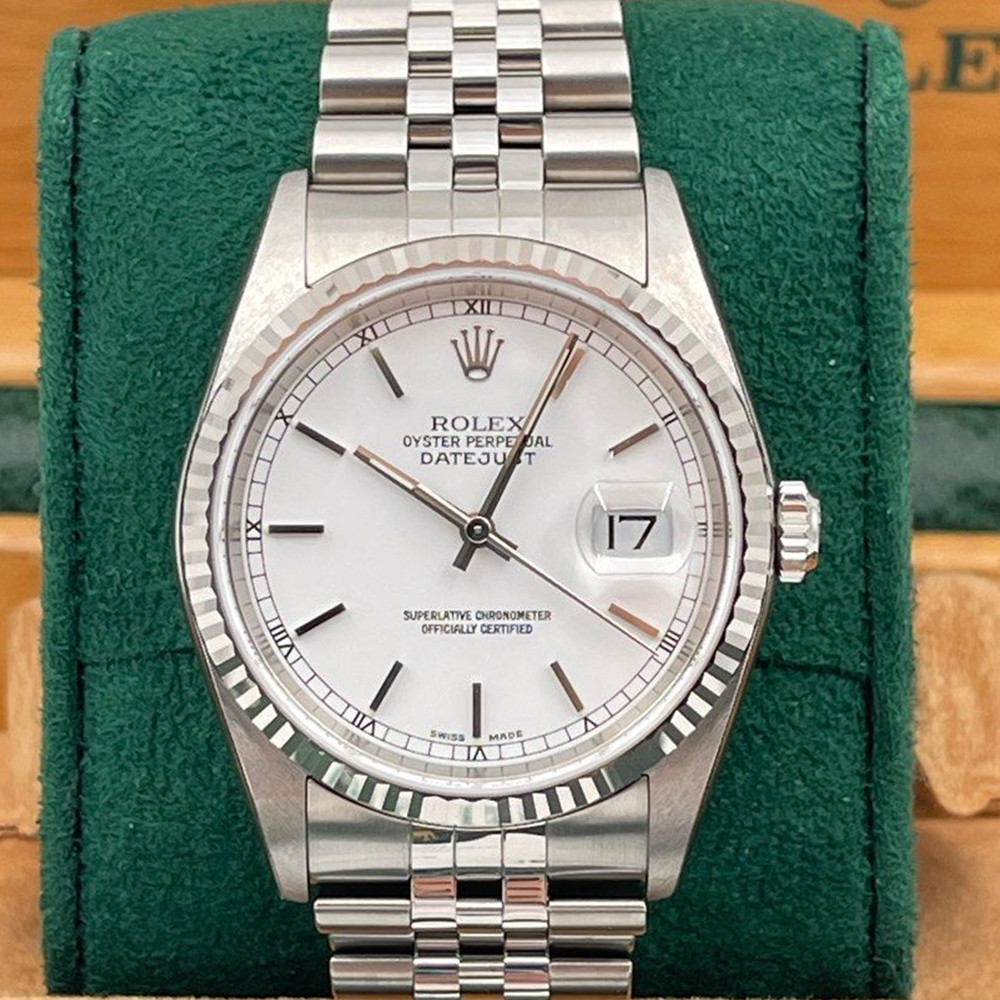 Rolex Datejust Ivory Dial 16234 - WatchesReplica.is