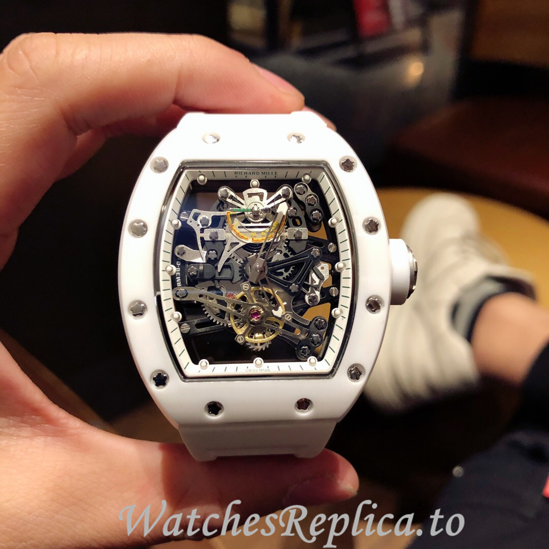Richard Mille Replica RM38-01 Rubber strap 48MM - WatchesReplica.is