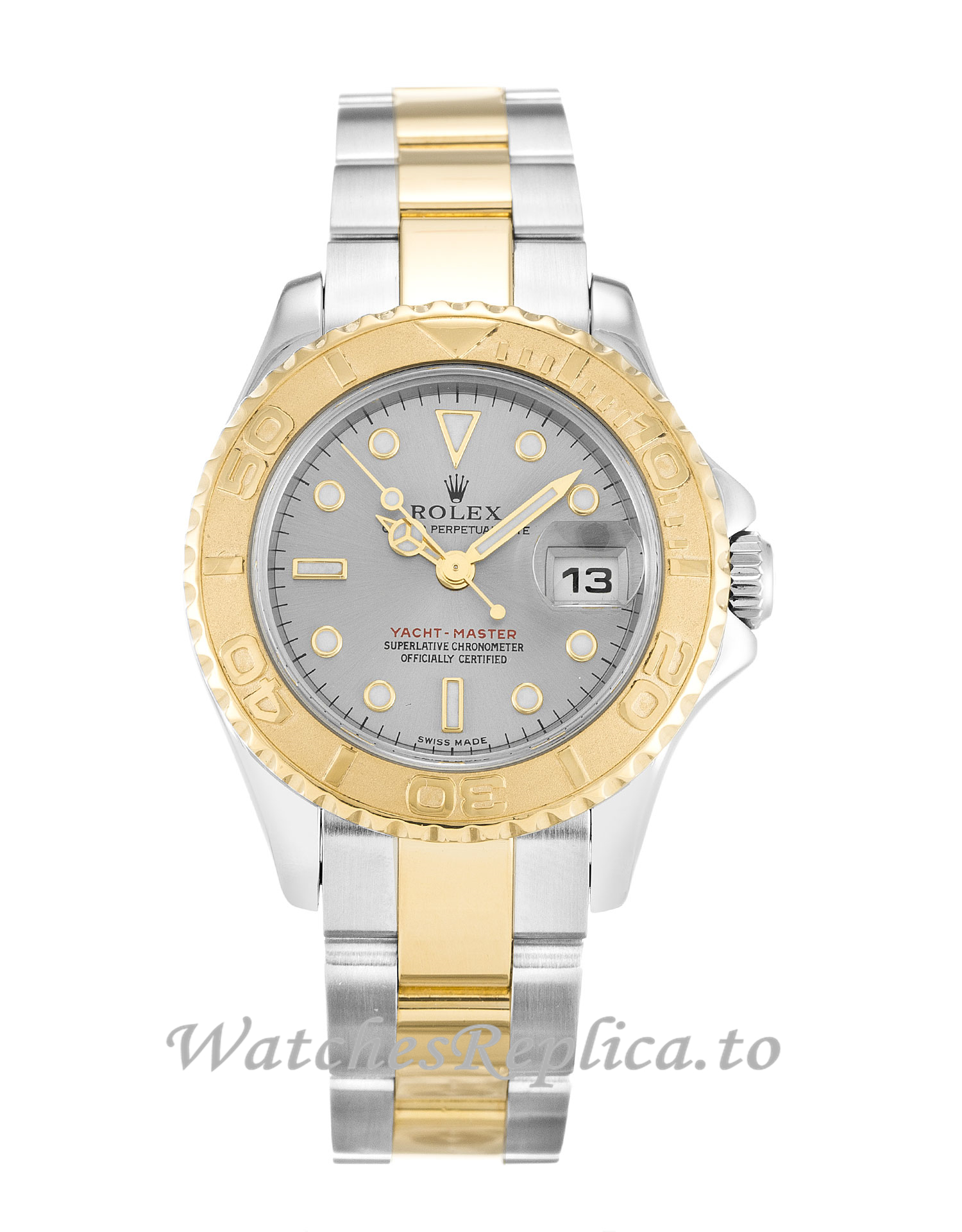 Rolex Yacht Master Grey Dial 169623 - WatchesReplica.is
