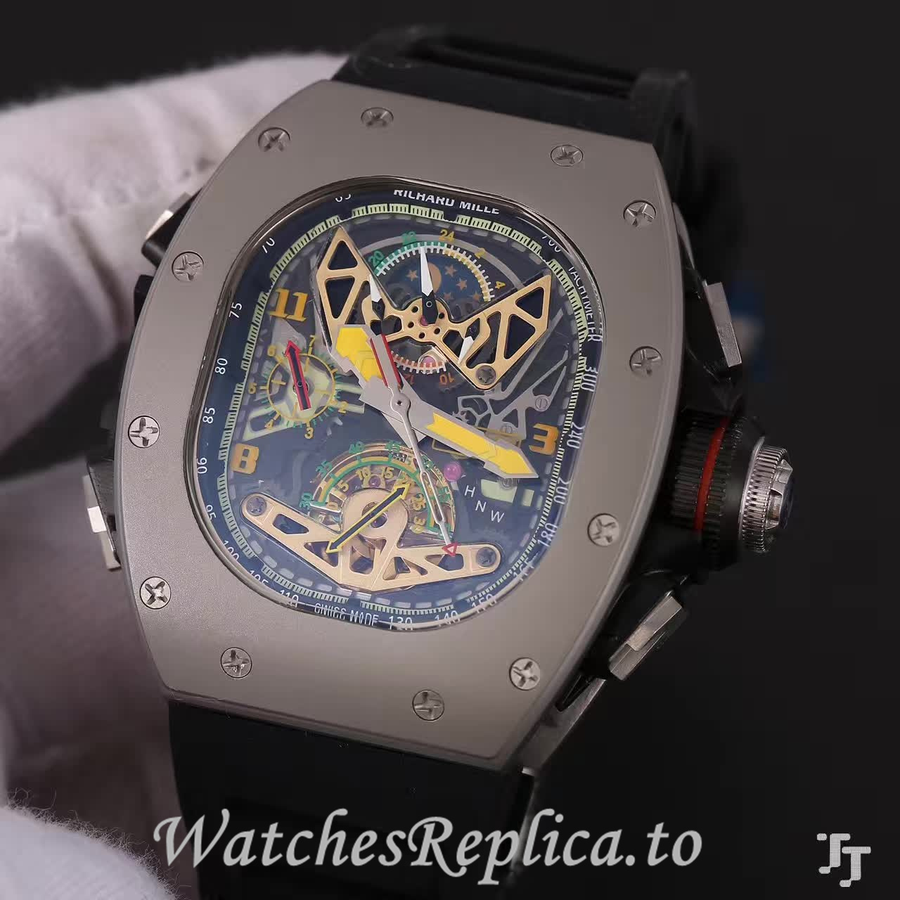 Richard Mille Replica RM50-02 Rubber strap 41MM - WatchesReplica.is