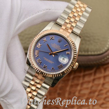 Swiss Rolex Datejust Replica 126300 Stainless steel strap 36MM - WatchesReplica.is