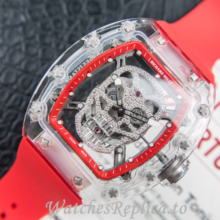 Richard Mille Replica RM052 Rubber strap 50MM - WatchesReplica.is