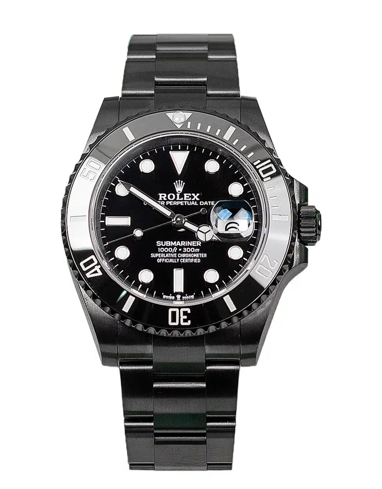Rolex Submariner Date 41mm Black PVD Watch 126610LN - WatchesReplica.is