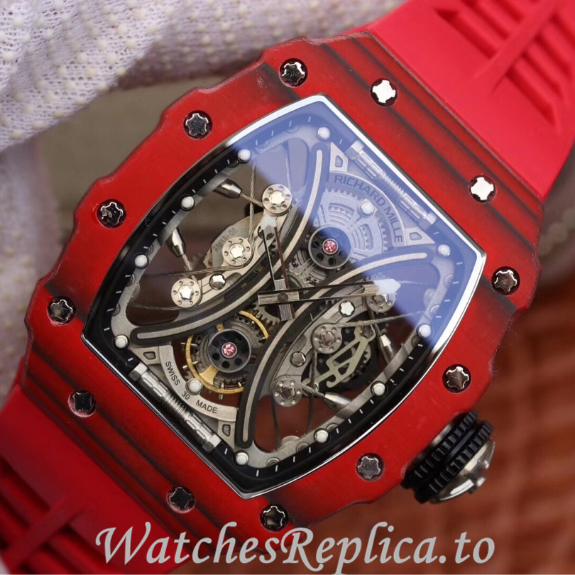 Richard Mille Replica RM53-01 Rubber strap 50MM - WatchesReplica.is