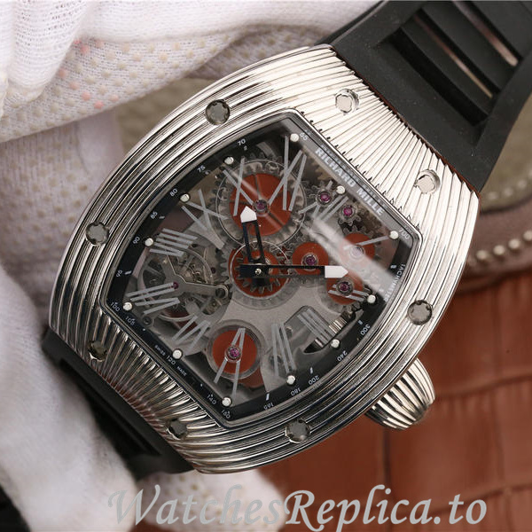 Richard Mille Replica RM018 Rubber strap 48MM - WatchesReplica.is