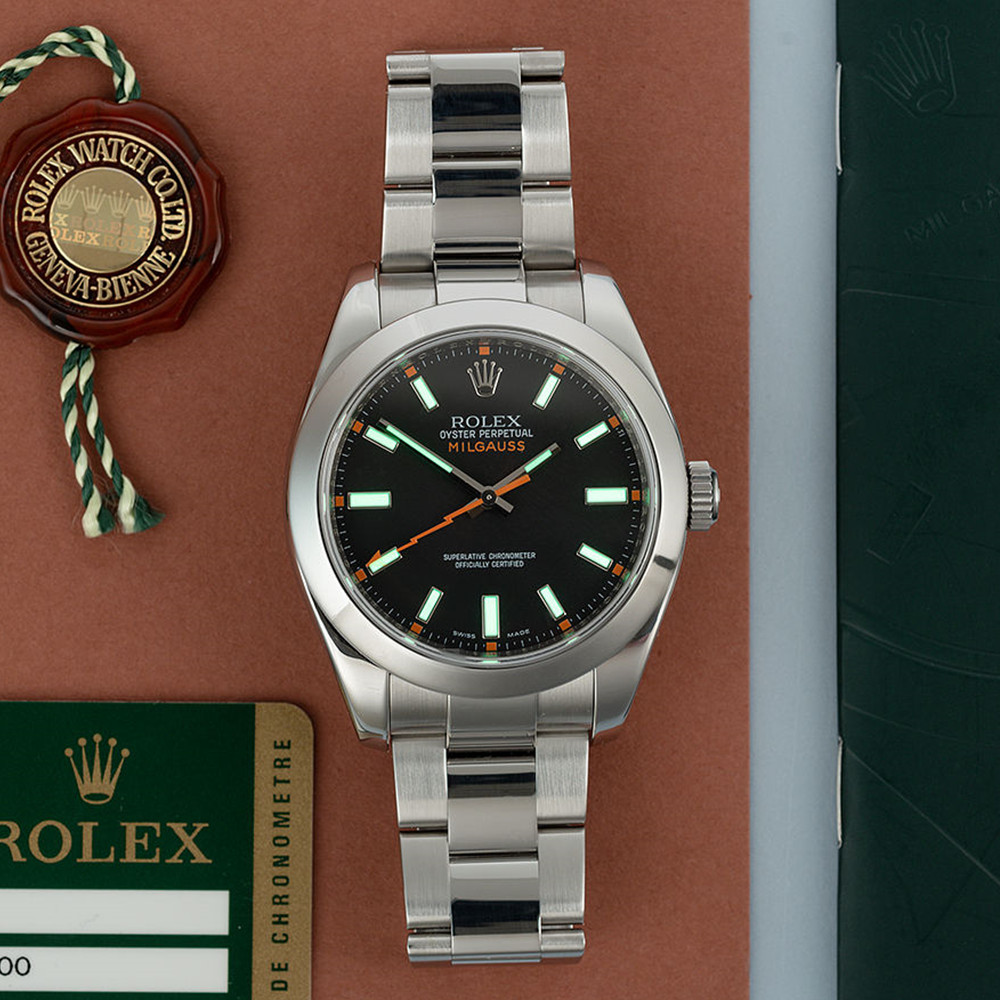 Replica Rolex Milgauss 116400-2 40MM - WatchesReplica.is