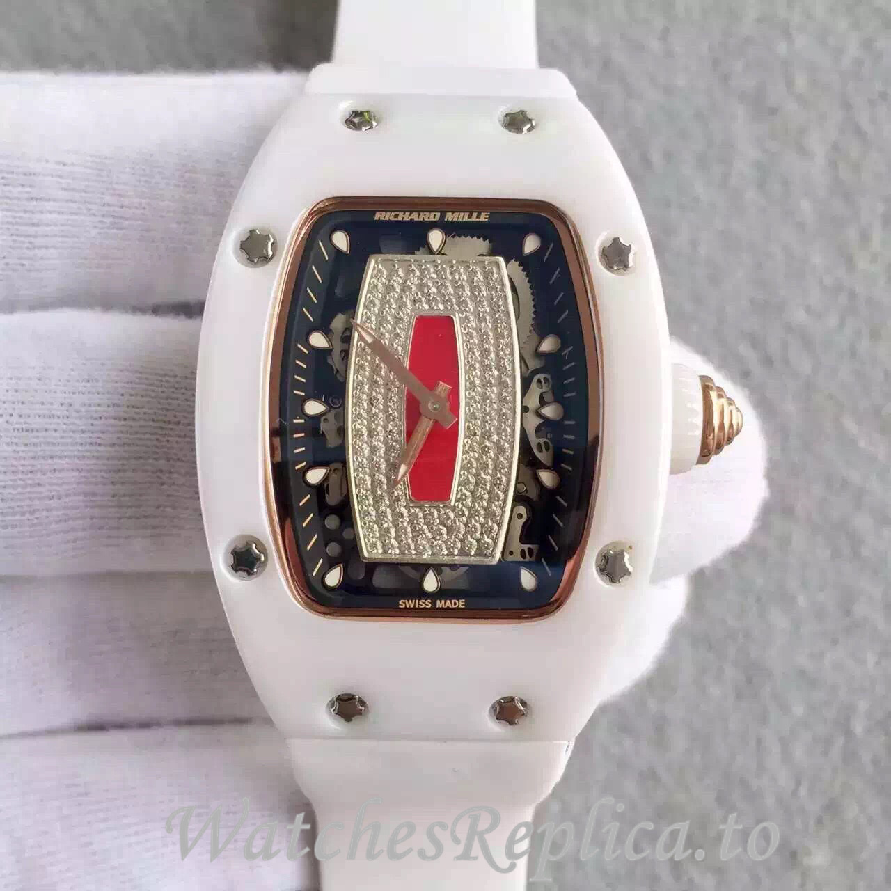 Richard Mille Replica RM07-01 Rubber strap 45MM - WatchesReplica.is