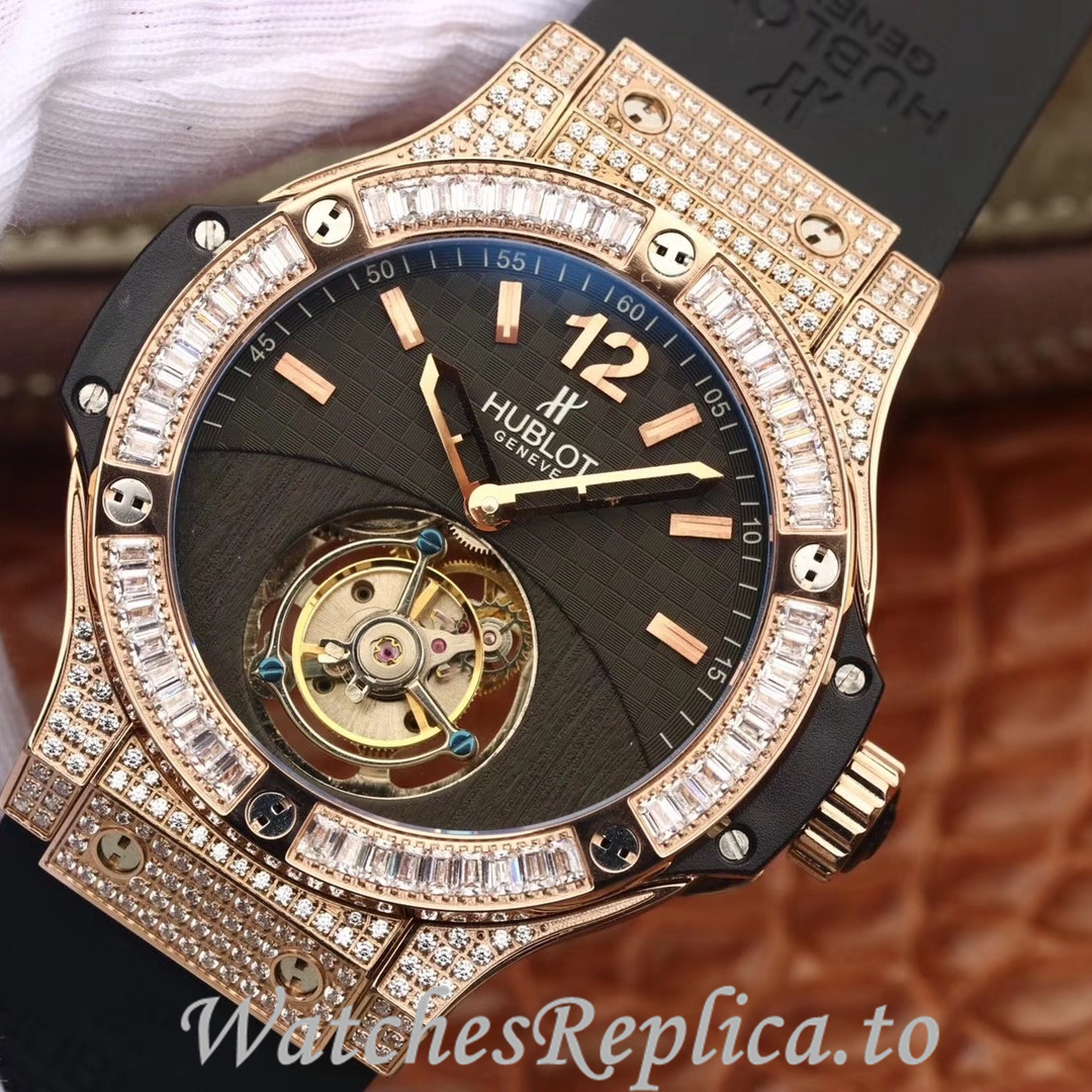 Hublot Replica Big Bang Rubber strap 44MM - WatchesReplica.is