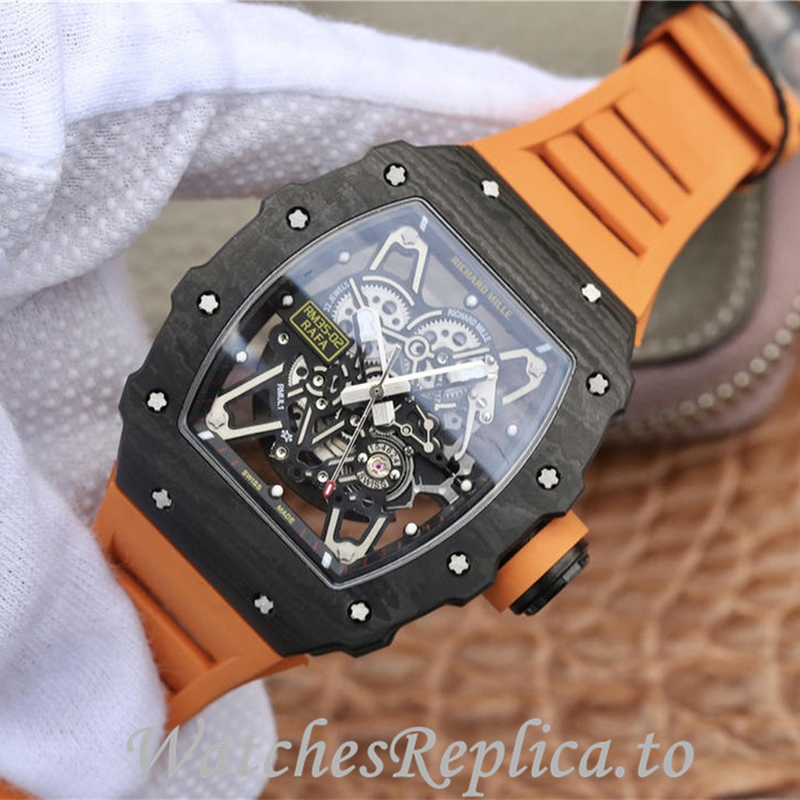 Richard Mille Replica RM035-02 Rubber strap 50MM - WatchesReplica.is