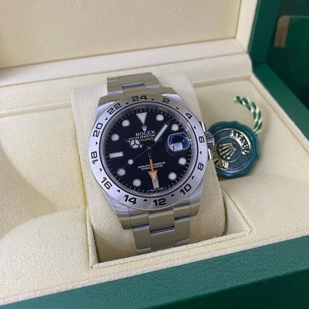 Rolex Explorer II Black Dial 216570 - WatchesReplica.is