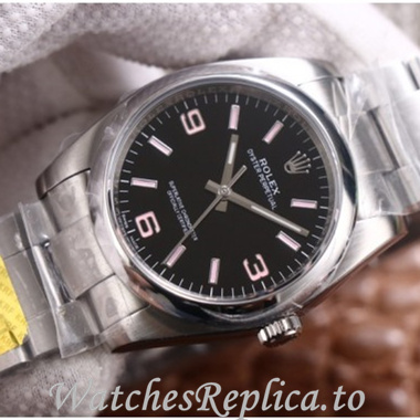 Swiss Rolex Oyster Perpetual Replica 116000 Stainless steel strap 36MM - WatchesReplica.is