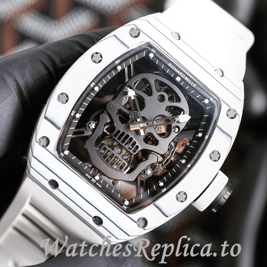 Richard Mille Replica RM052 Rubber strap 50MM - WatchesReplica.is