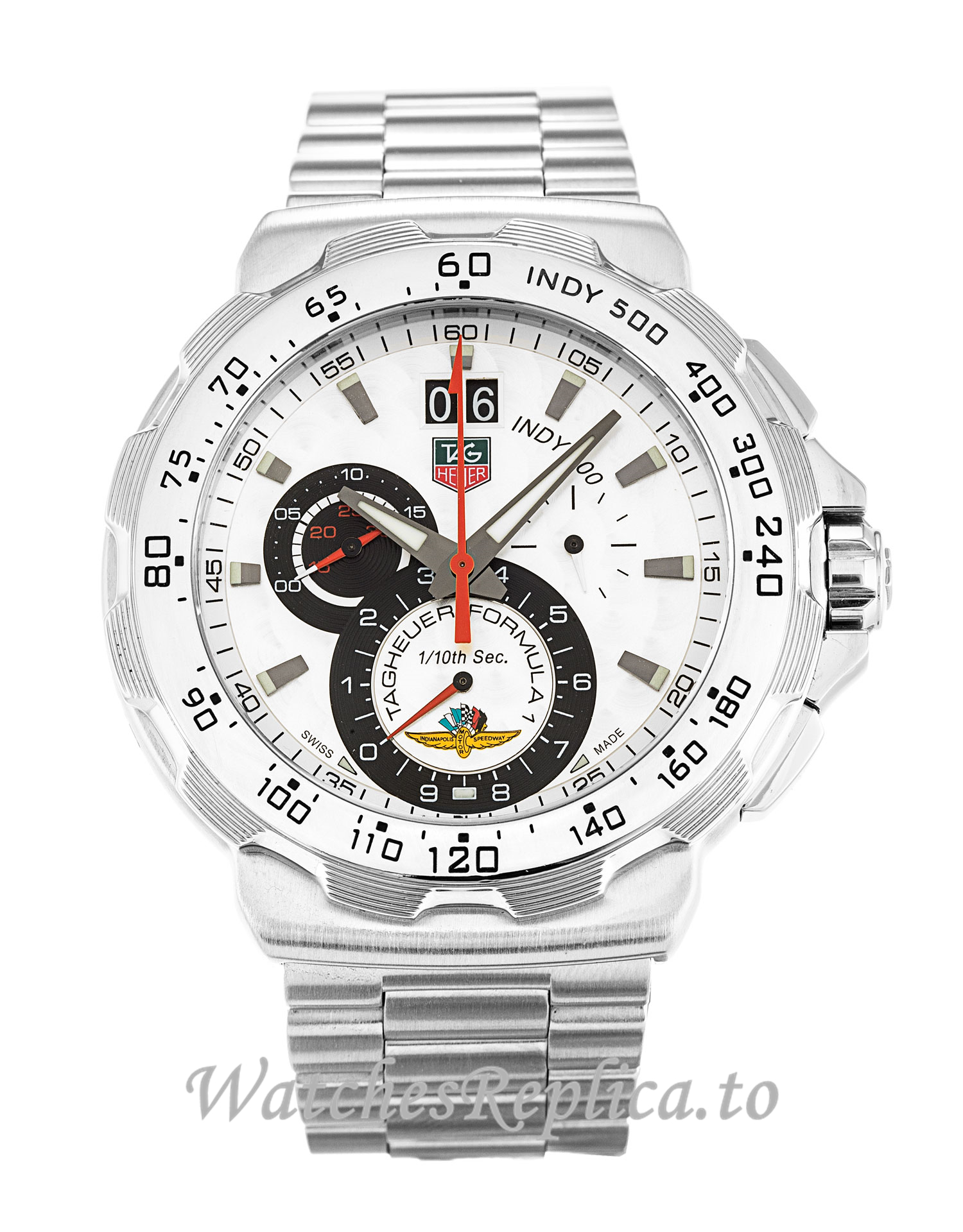 Tag Heuer Formula 1 Silver Dial CAH101B.BA0860 44 MM - WatchesReplica.is