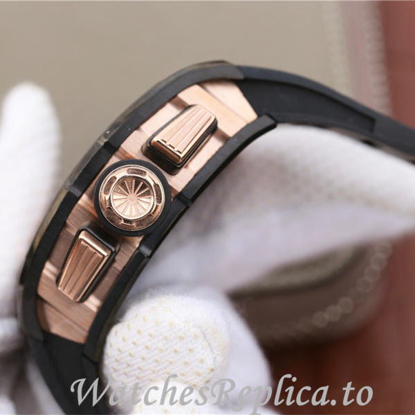 Richard Mille Replica RM011 Rubber strap 50MM - WatchesReplica.is