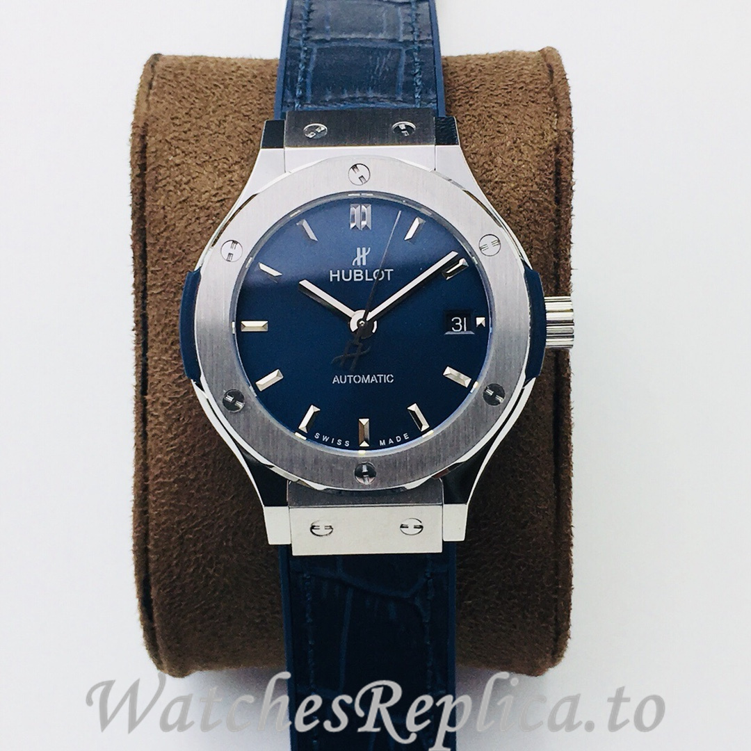 Hublot Replica Classic-Fusion-Series Leather strap 38MM - WatchesReplica.is