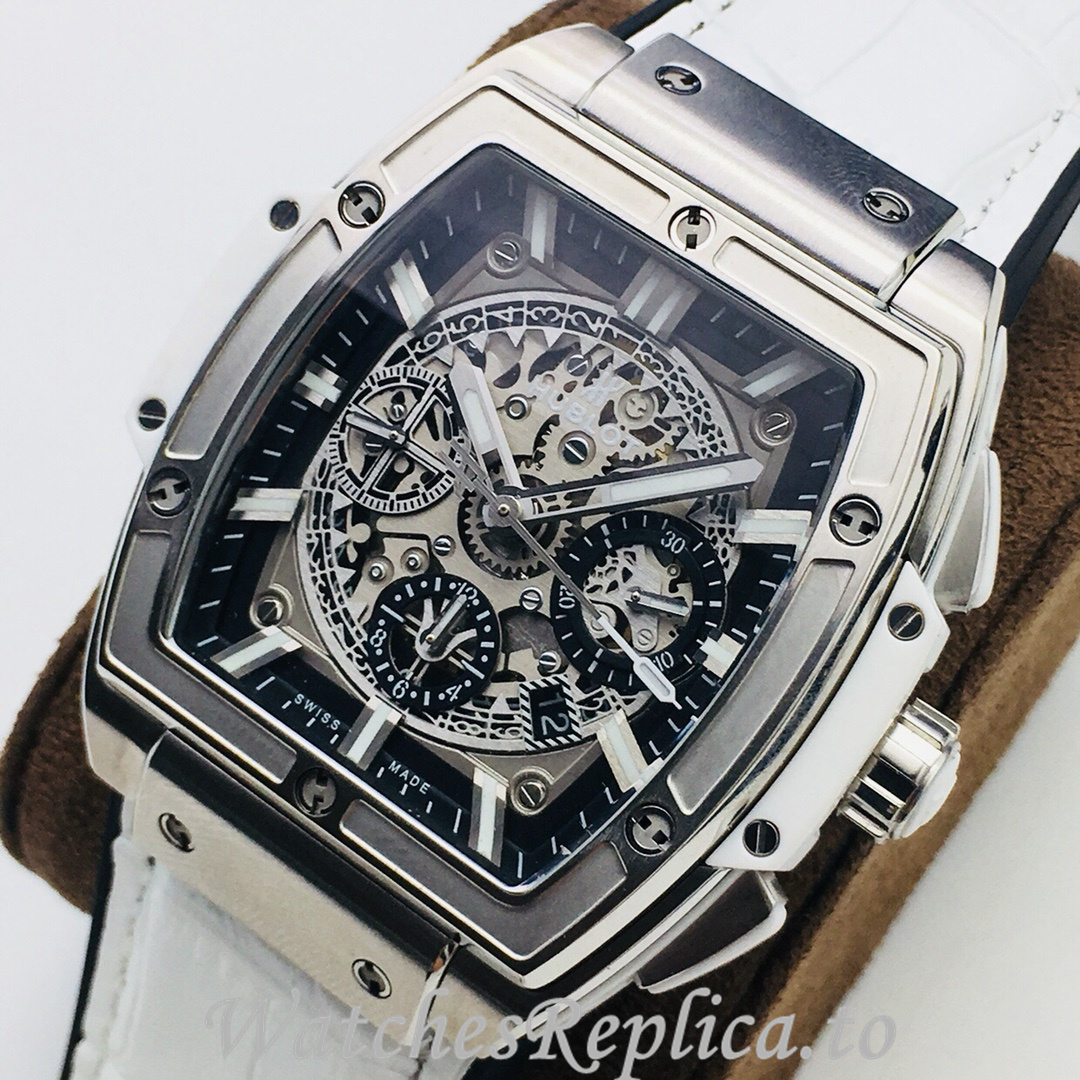 Hublot Replica SPIRIT OF BIG BANG Leather strap 42MM - WatchesReplica.is
