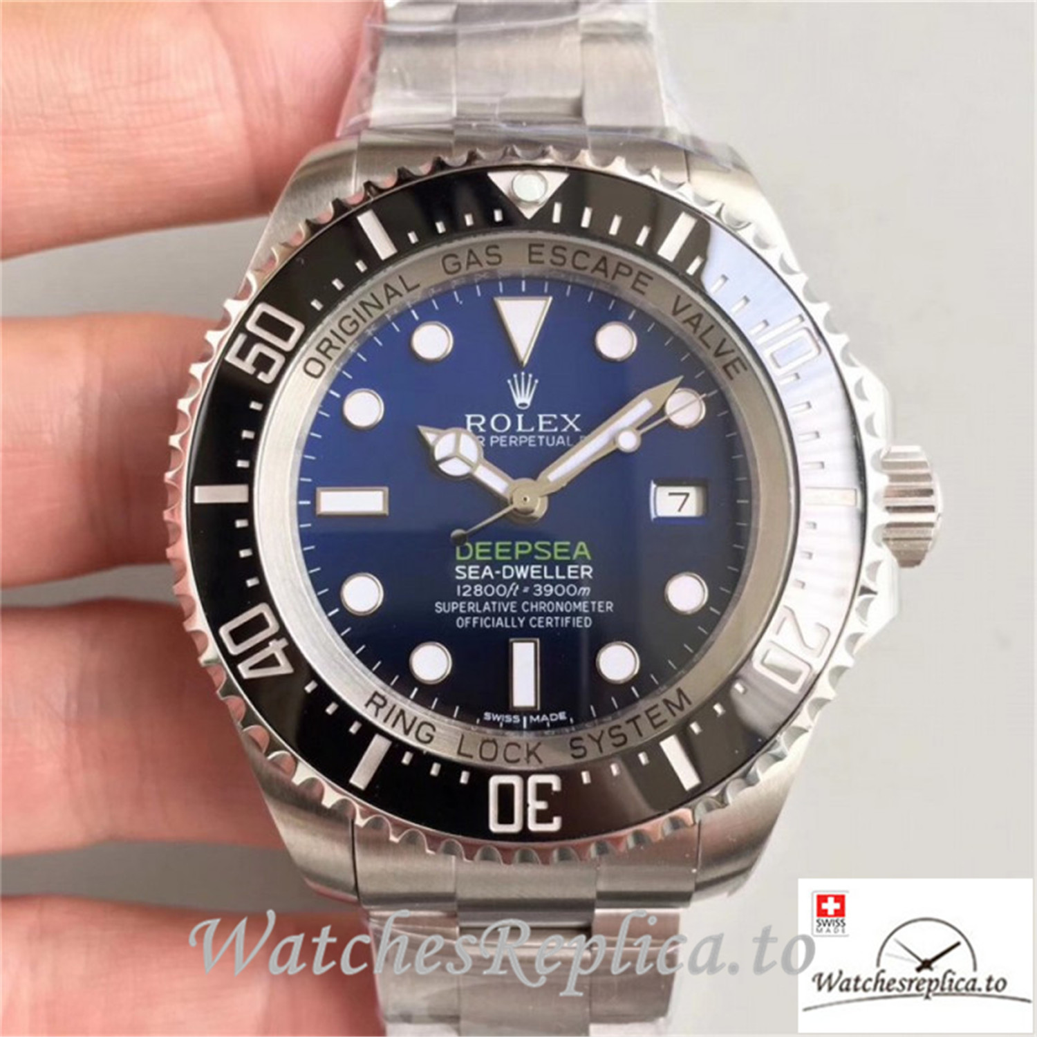 Swiss Rolex Sea Dweller Replica 126660 Ceramic Bezel 44MM - WatchesReplica.is