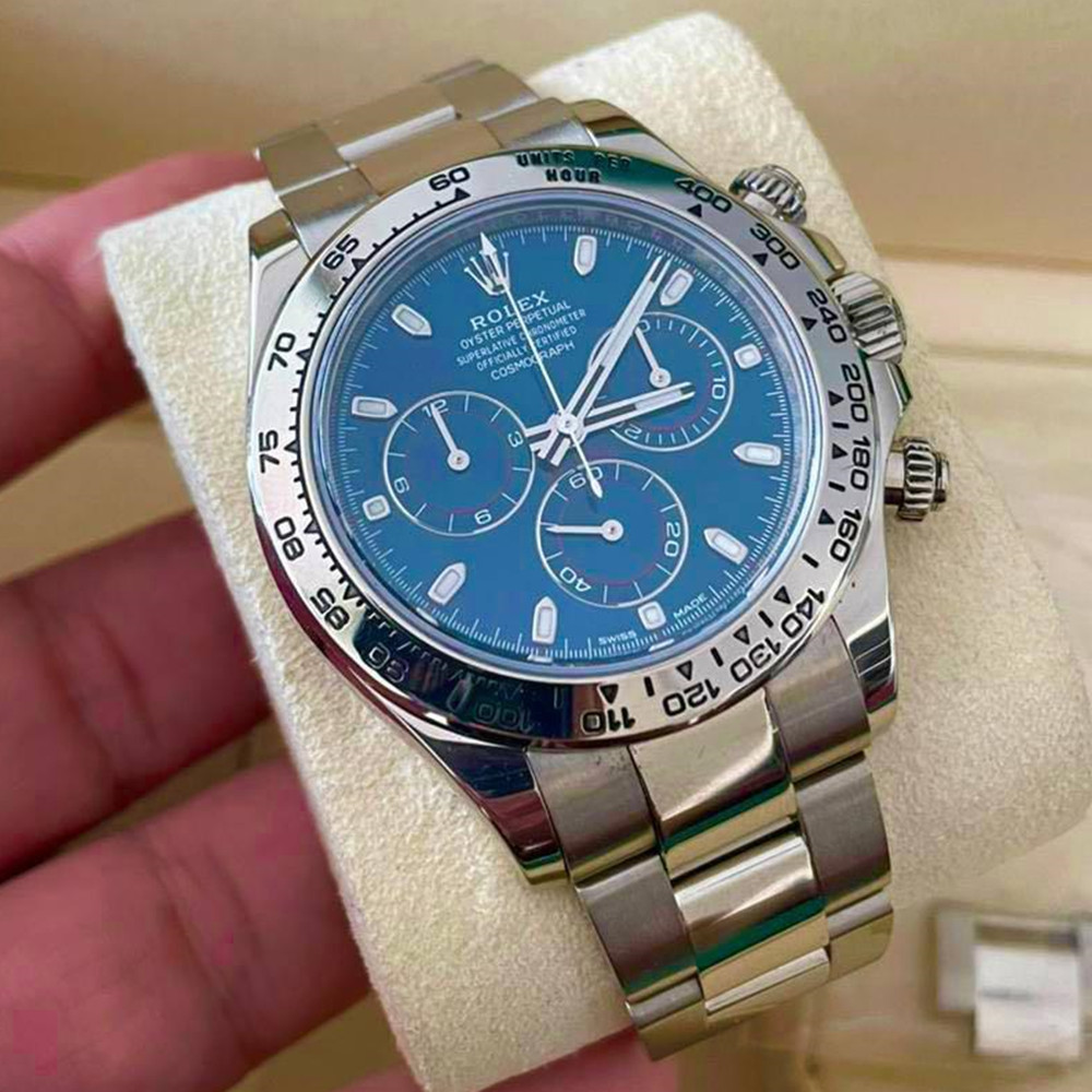 Replica Rolex Daytona Blue Dial 116509 - WatchesReplica.is