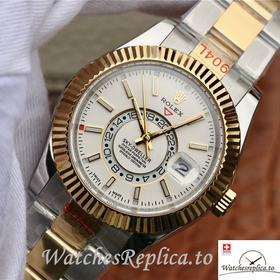 Swiss Rolex Oyster Perpetual Replica 326933-0009 Stainless steel strap 42MM - WatchesReplica.is