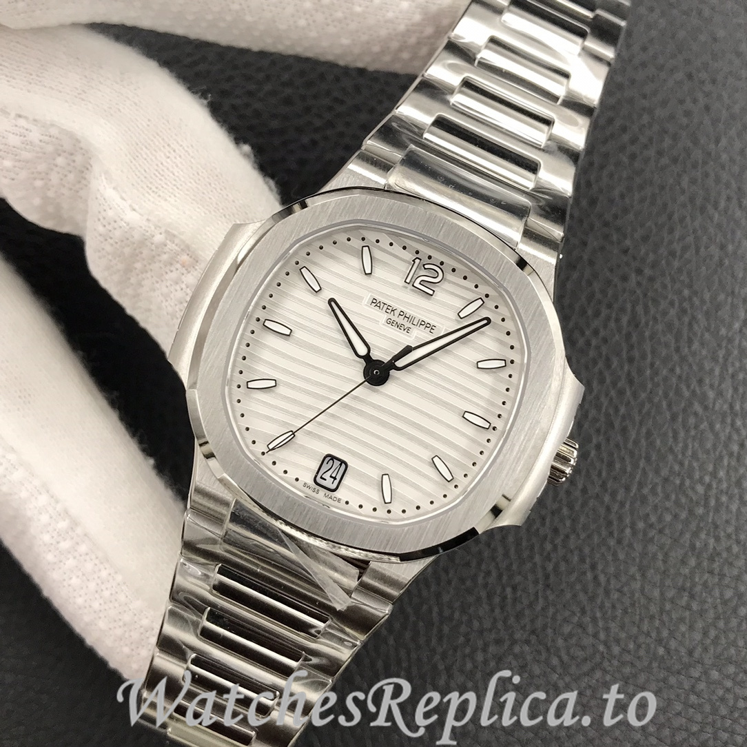 Patek Philippe Replica Nautilus 7118 Stainless steel strap 34MM - WatchesReplica.is