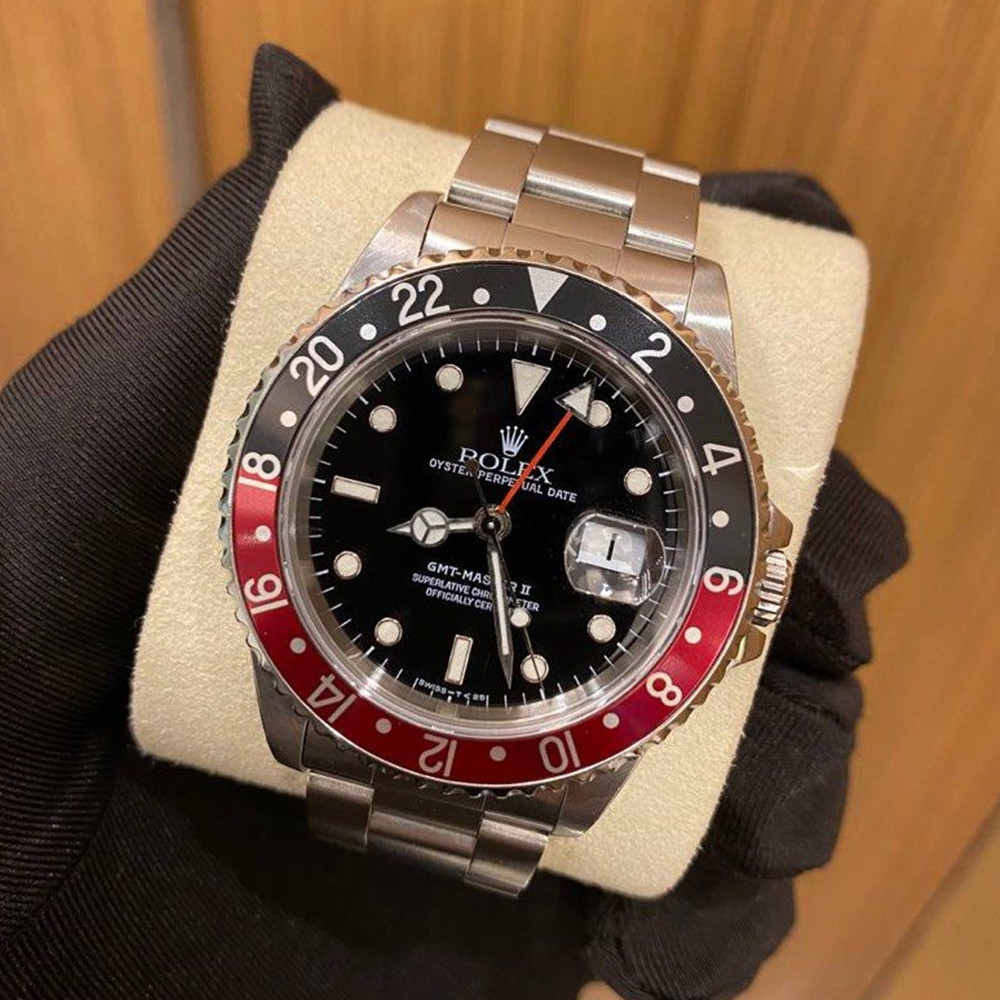 Rolex GMT Master II Black Dial 16710 - WatchesReplica.is
