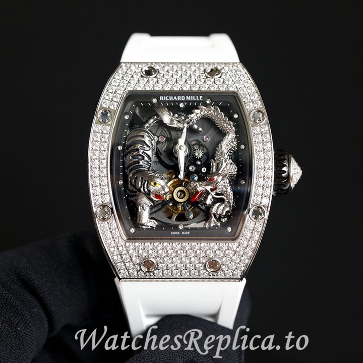 Richard Mille Replica RM51-01 Rubber strap 50MM - WatchesReplica.is