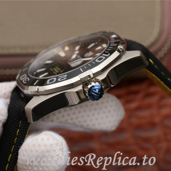 Tag Heuer Replica Aquaracer Canvas strap 43MM - WatchesReplica.is