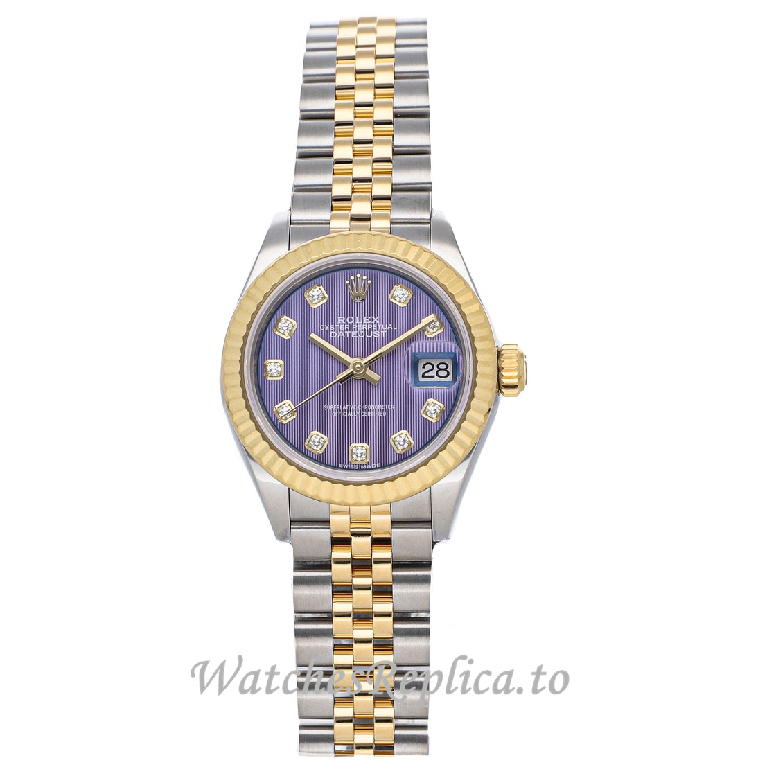 Replica Rolex Datejust 279173 0017 28MM Ladies Watch - WatchesReplica.is