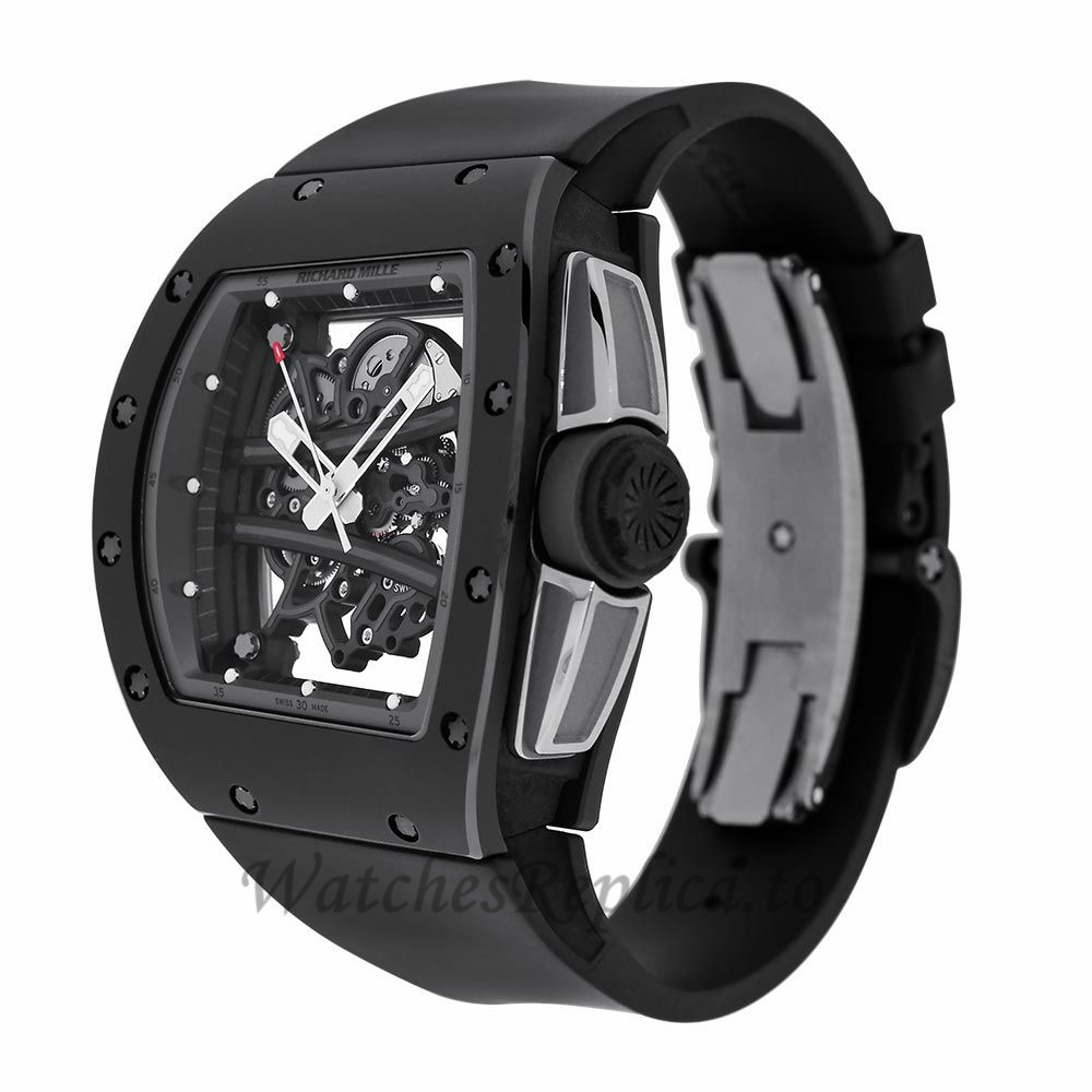Richard Mille Replica RM61-01 Yohan Blake All Grey Edition TZP Ceramic 50MM Watch RM61-01 78997 - WatchesReplica.is
