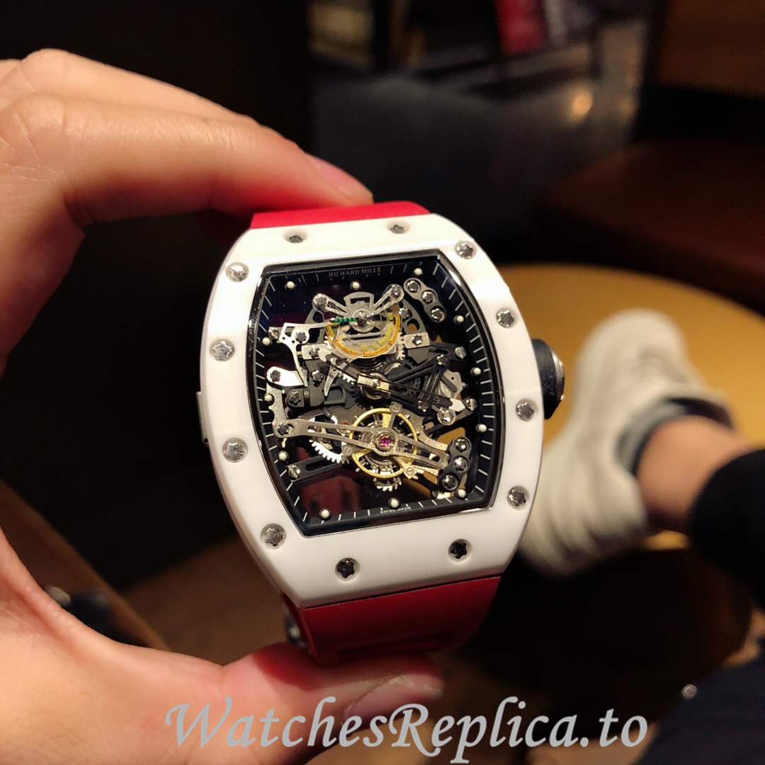 Richard Mille Replica RM38-01 Rubber strap 48MM - WatchesReplica.is