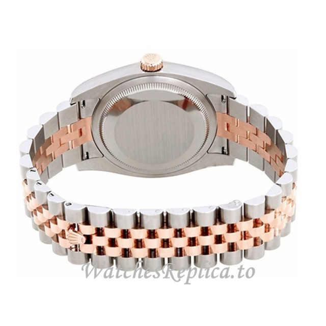 Replica Rolex Datejust 116201-16 36MM Stainless steel strap Mens Watch - WatchesReplica.is