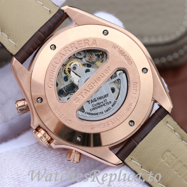 Tag Heuer Replica Carrera CAV514C.FC8171 Leather strap 43MM - WatchesReplica.is