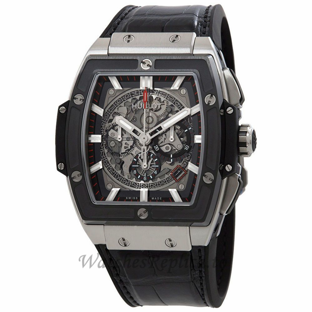 Hublot Replica Spirit of Big Bang Titanium 44MM Watch 641.NM.0173.LR - WatchesReplica.is