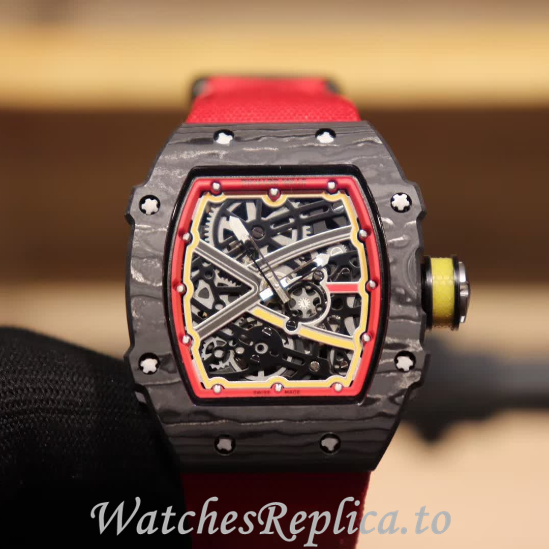 Richard Mille Replica RM67-02 Canvas strap 38.70x47.52MM - WatchesReplica.is