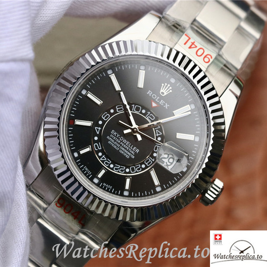 Swiss Rolex Oyster Perpetual Replica 326934-0005 Stainless steel strap 42MM - WatchesReplica.is