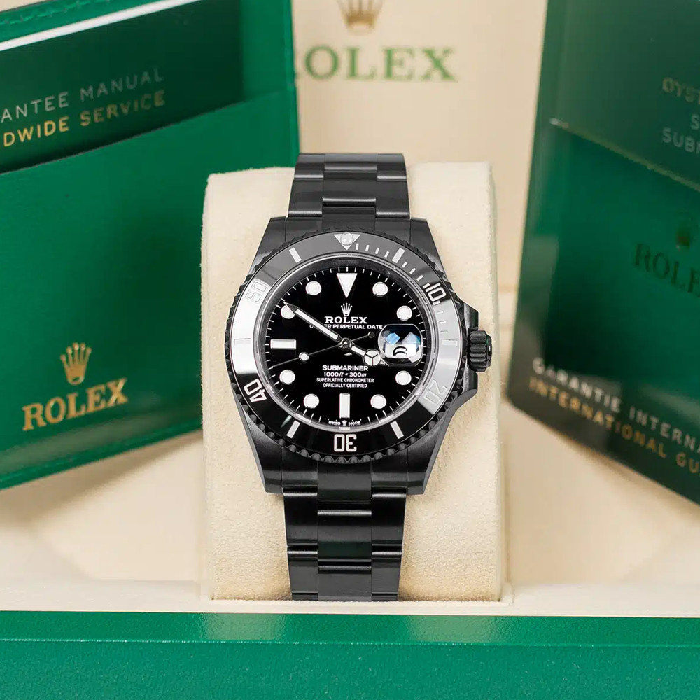 Rolex Submariner Date 41mm Black PVD Watch 126610LN - WatchesReplica.is