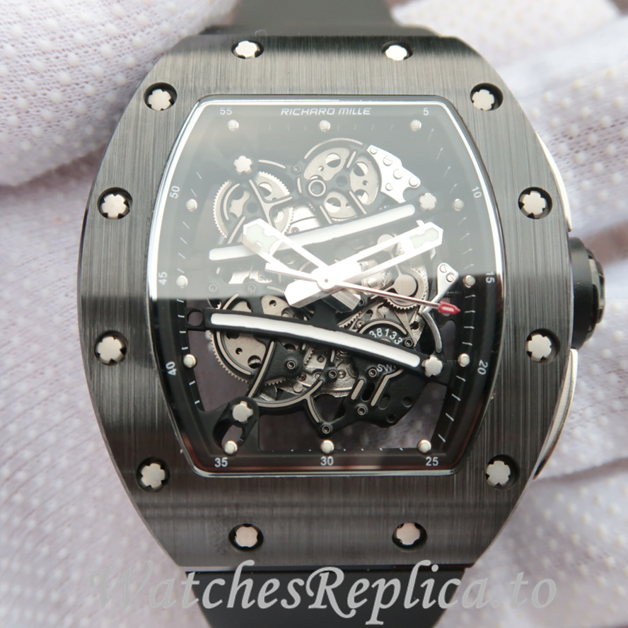 Richard Mille Replica RM61-01 Rubber strap 50MM - WatchesReplica.is