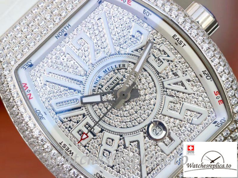 Swiss Franck Muller Vanguard Replica V45.SC.DT.D.NBR.CD.5N.NR 003 Number Markers 45MM×14MM - WatchesReplica.is