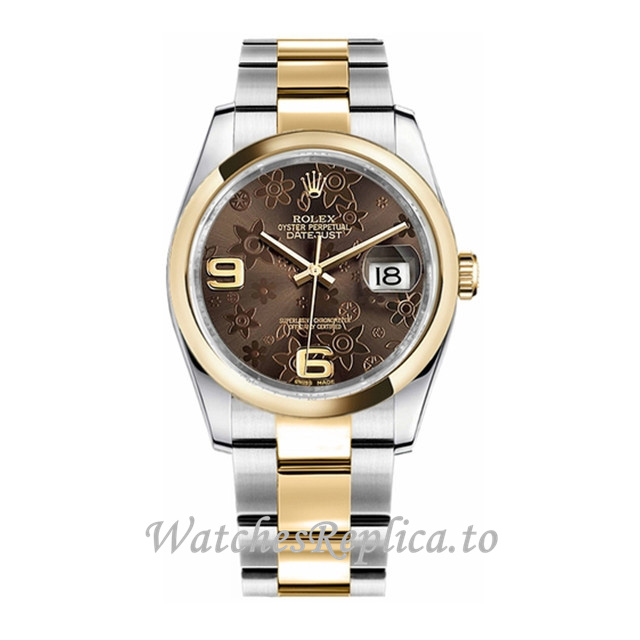Replica Rolex Datejust 116203-36 36MM Stainless steel strap Mens Watch - WatchesReplica.is