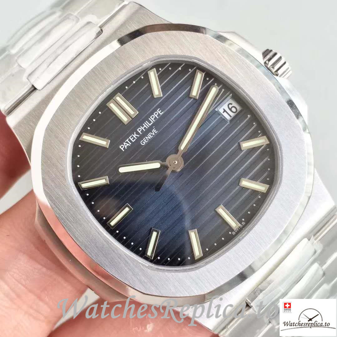 Swiss Patek Philippe Nautilus Replica 5711/1A-010 Stick Markers 40MM - WatchesReplica.is