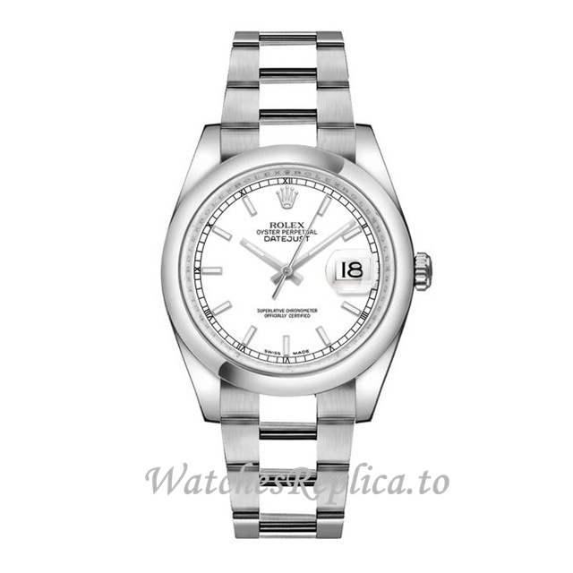 Replica Rolex Datejust 116200-15 36MM Stainless steel strap Mens Watch - WatchesReplica.is