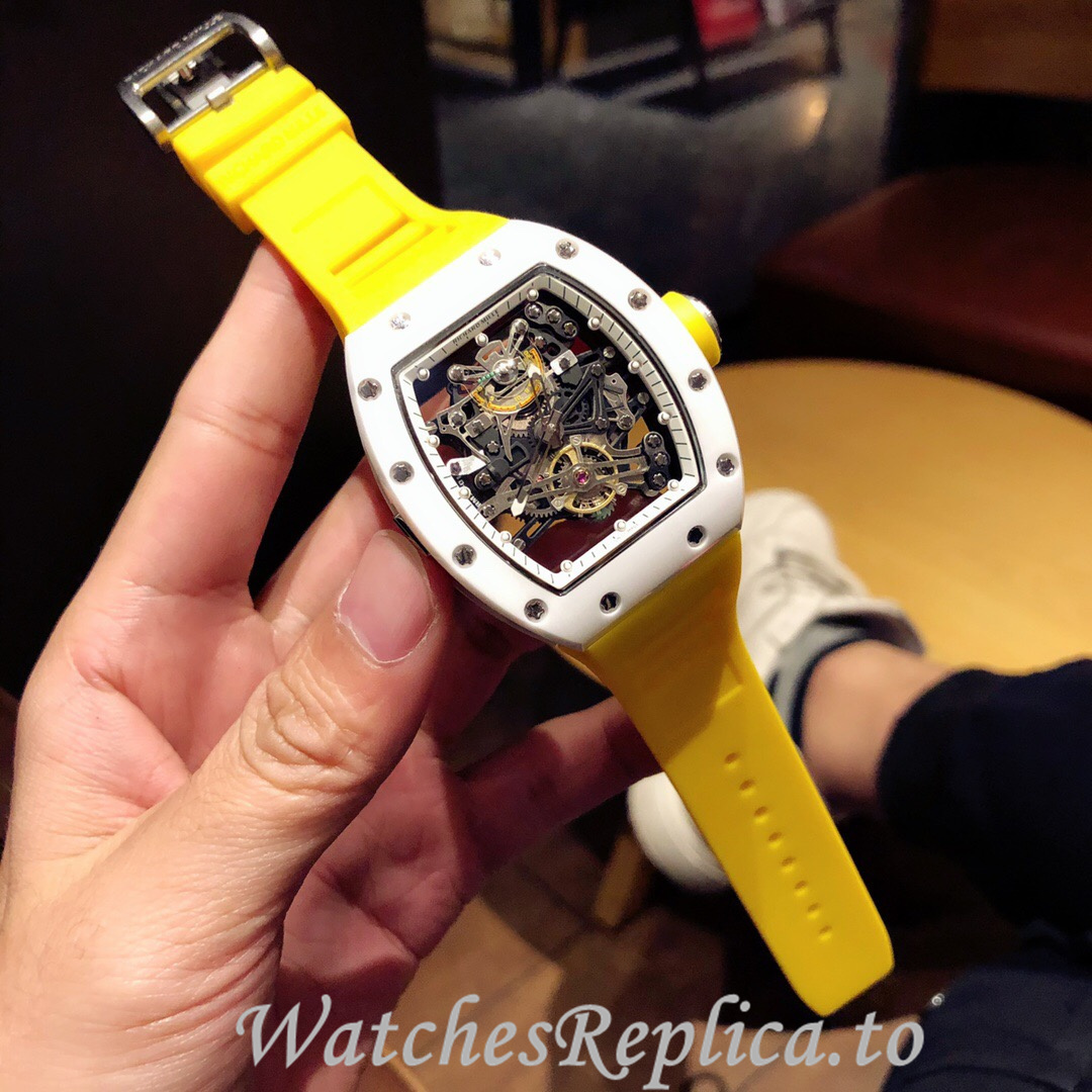 Richard Mille Replica RM38-01 Rubber strap 48MM - WatchesReplica.is