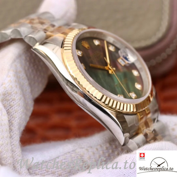 Swiss Rolex Datejust Replica 126233 Stainless steel strap 36MM - WatchesReplica.is