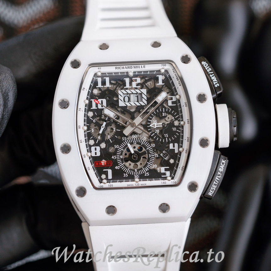 Richard Mille Replica RM11-03 Rubber strap 50MM - WatchesReplica.is