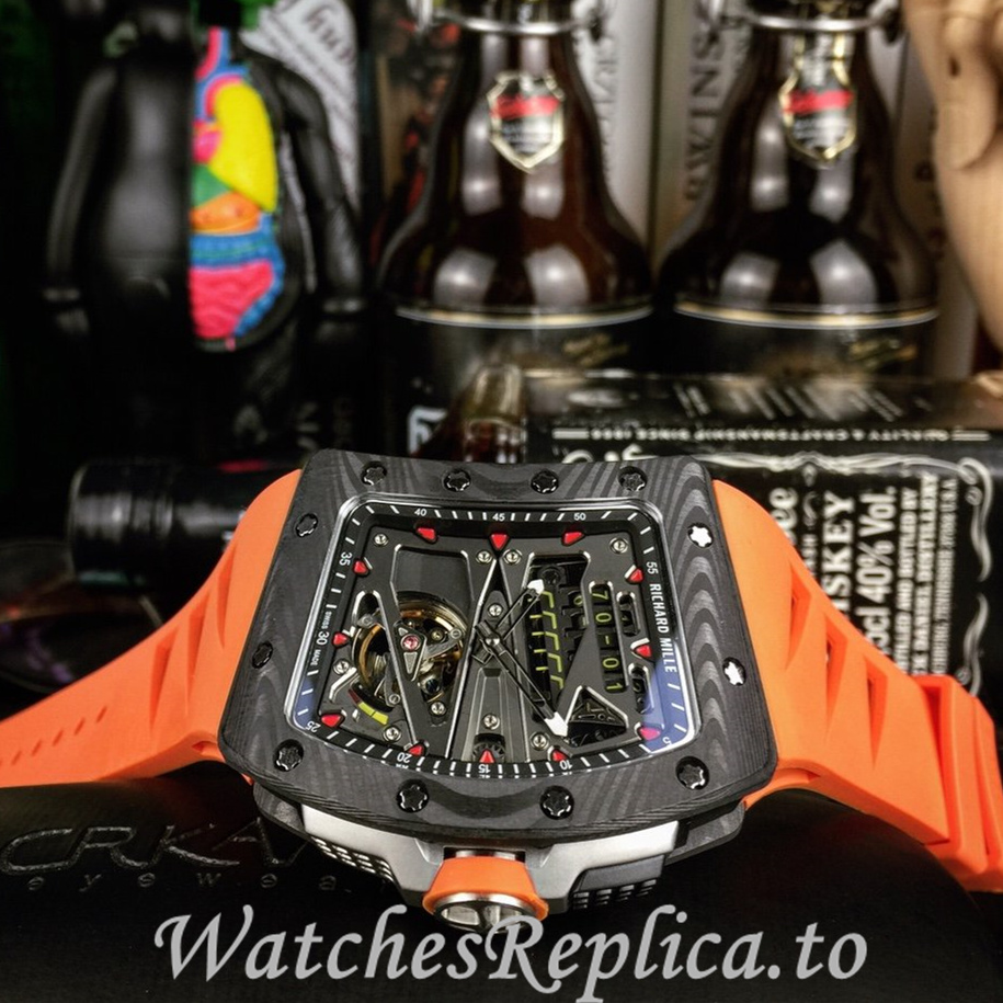 Richard Mille Replica RM70-01 Rubber strap 50MM - WatchesReplica.is