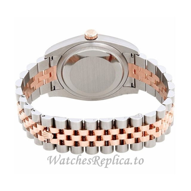 Replica Rolex Datejust 116201-25 36MM Stainless steel strap Mens Watch - WatchesReplica.is