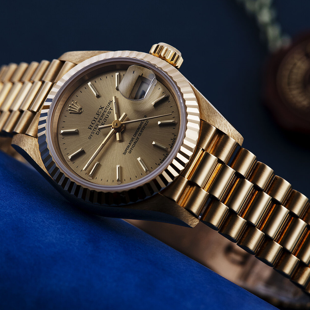 Rolex Datejust Lady Champagne Dial 69178 - WatchesReplica.is